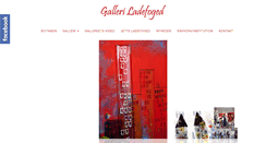 Desktop Screenshot of galleriladefoged.dk